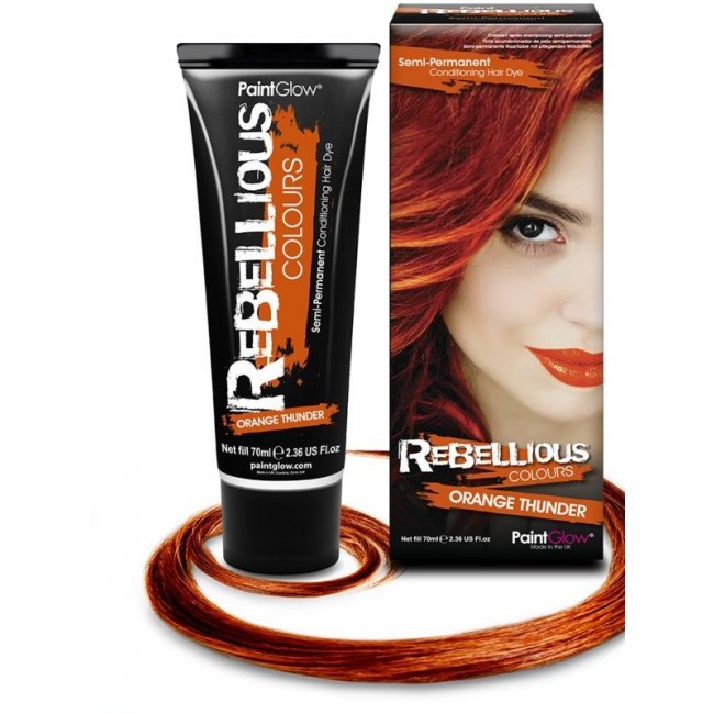 Orange Semi-Permanent Hair Dye