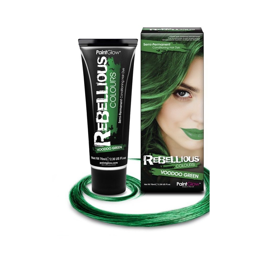 Green Semi-Permanent Hair Dye