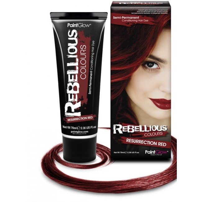 Red Semi-Permanent Hair Dye