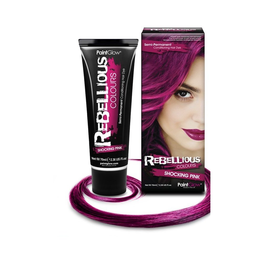 Shocking Pink Semi-Permanent Hair Dye