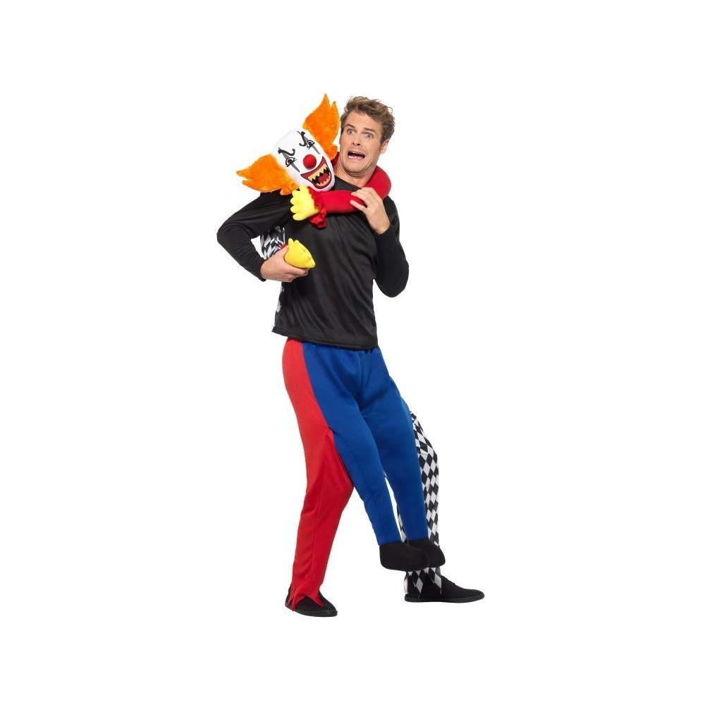 Piggyback Kidnap Clown Costume