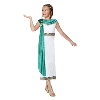 Deluxe Girls Roman Empire Queen Costume