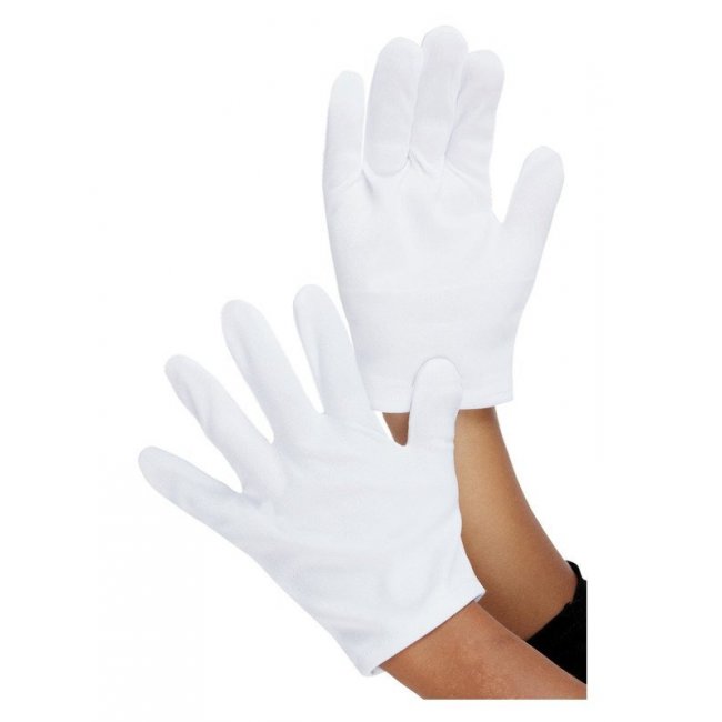 Kids Gloves White