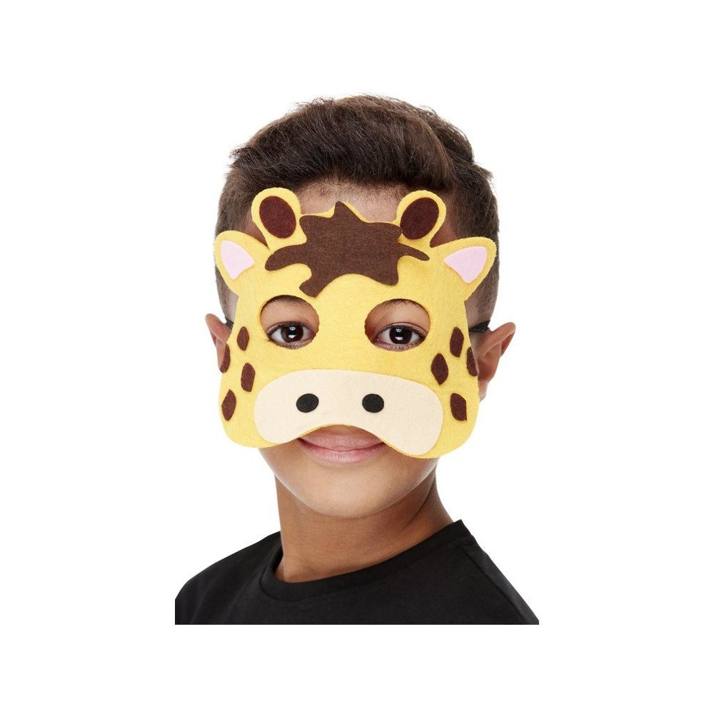 Giraffe Felt Mask