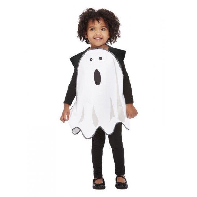 Toddler Ghost tabard Costume