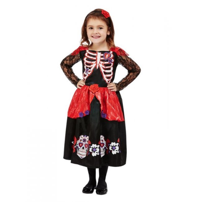 Toddler Day of the Dead Costume