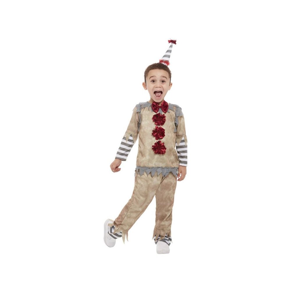 Toddler Vintage Clown Costume