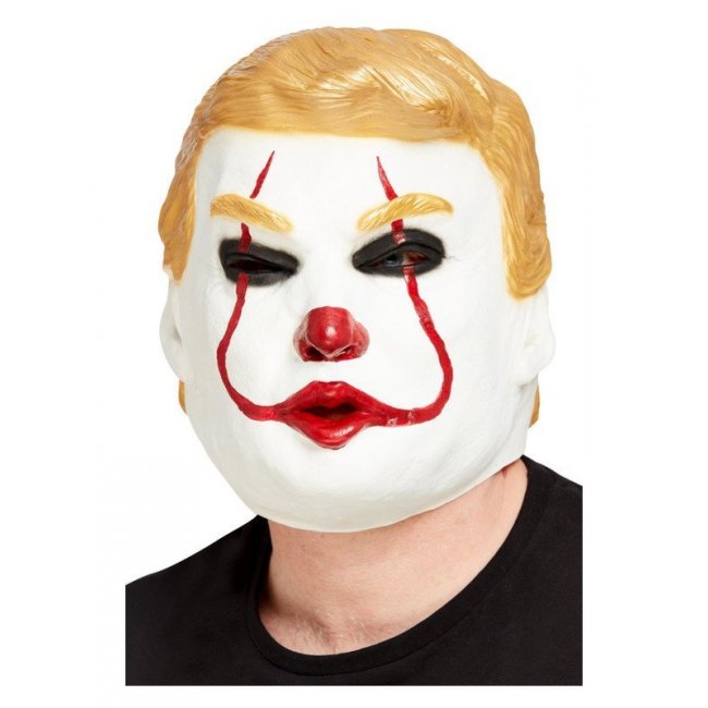 Clown President Overhead Mask