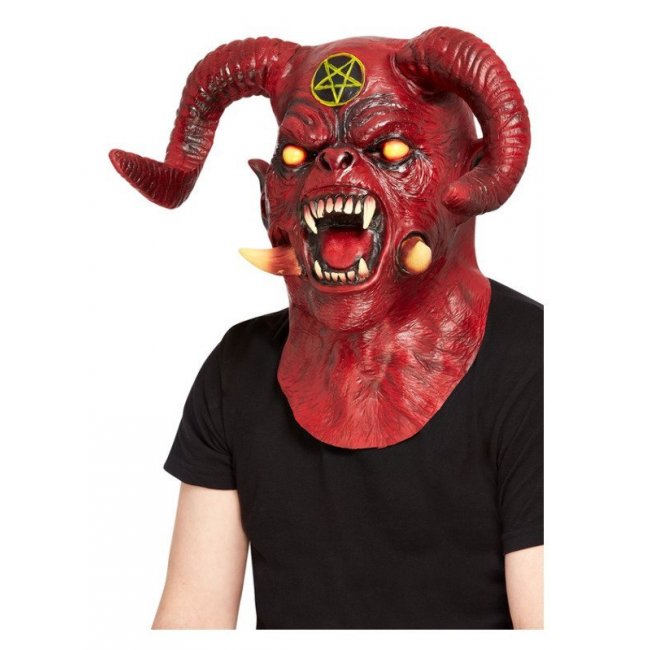 Satanic Devil Overhead Mask