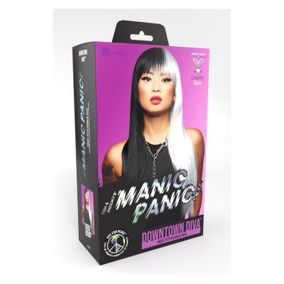 Manic Panic Raven TM Virgin TM Downtown Diva Wig