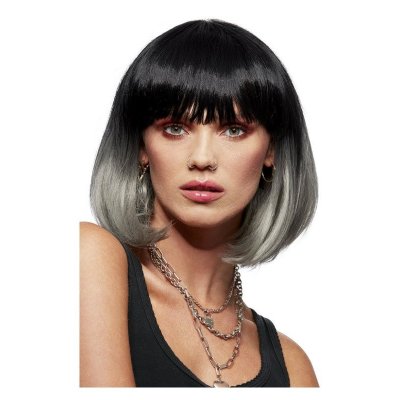 Manic Panic Alien Grey TM Ombre Glam Doll Wig