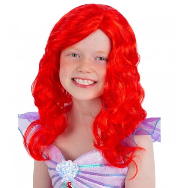 Mermaid Wig, Red
