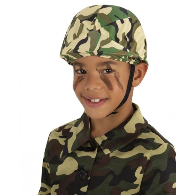 Kids Army Camo Helmet