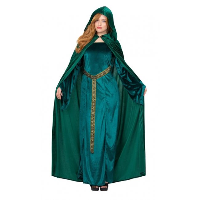 Deluxe Cloak, Emerald Green