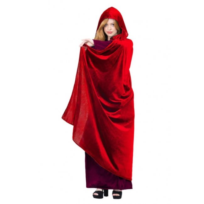 Deluxe Cloak, Garnet Red,...