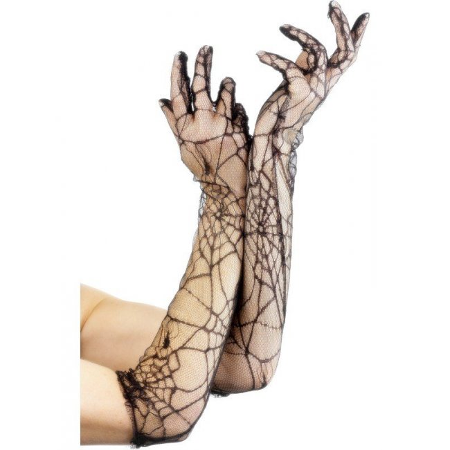 Lace Gloves, spiderweb