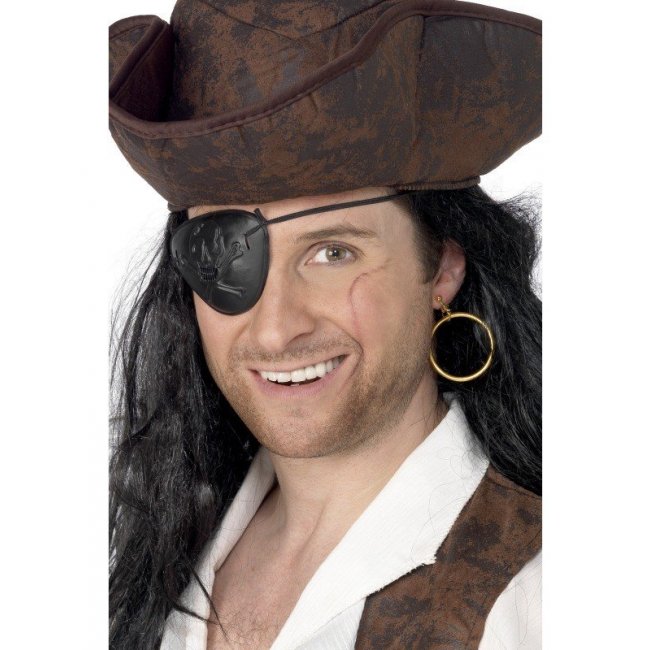 Pirate Eyepatch and Earring