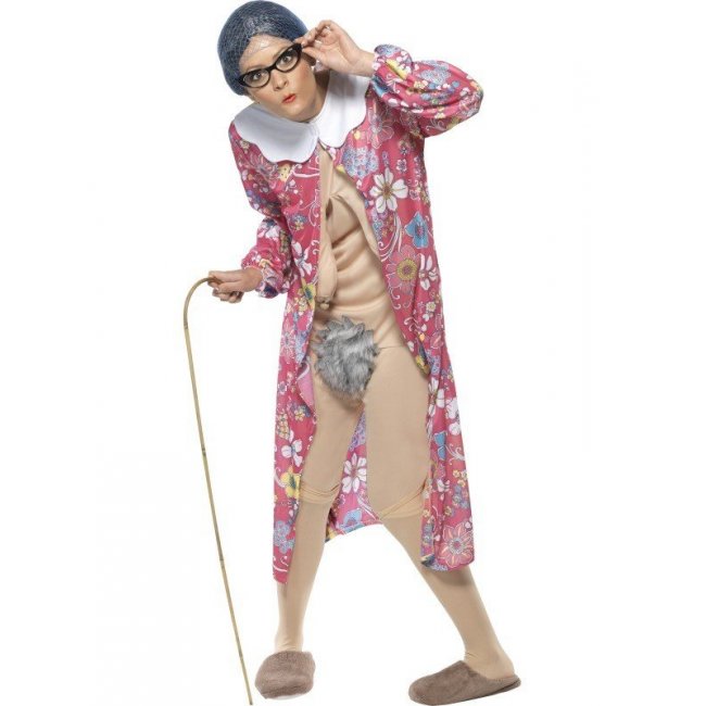 Gravity Granny Costume