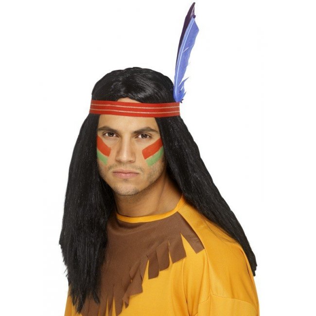 Native Indian Brave Wig