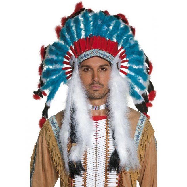 Authentic Western Indian Headdress 