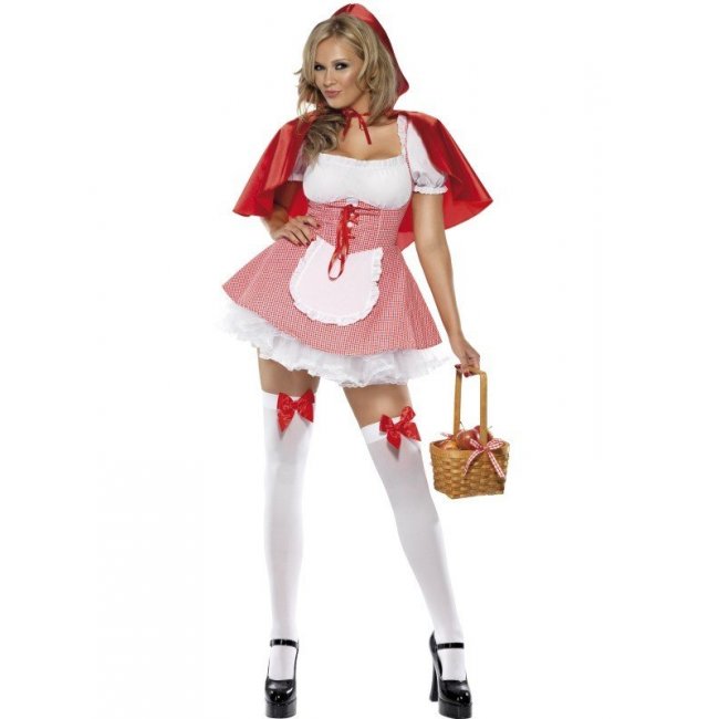 Fever red Riding Costume