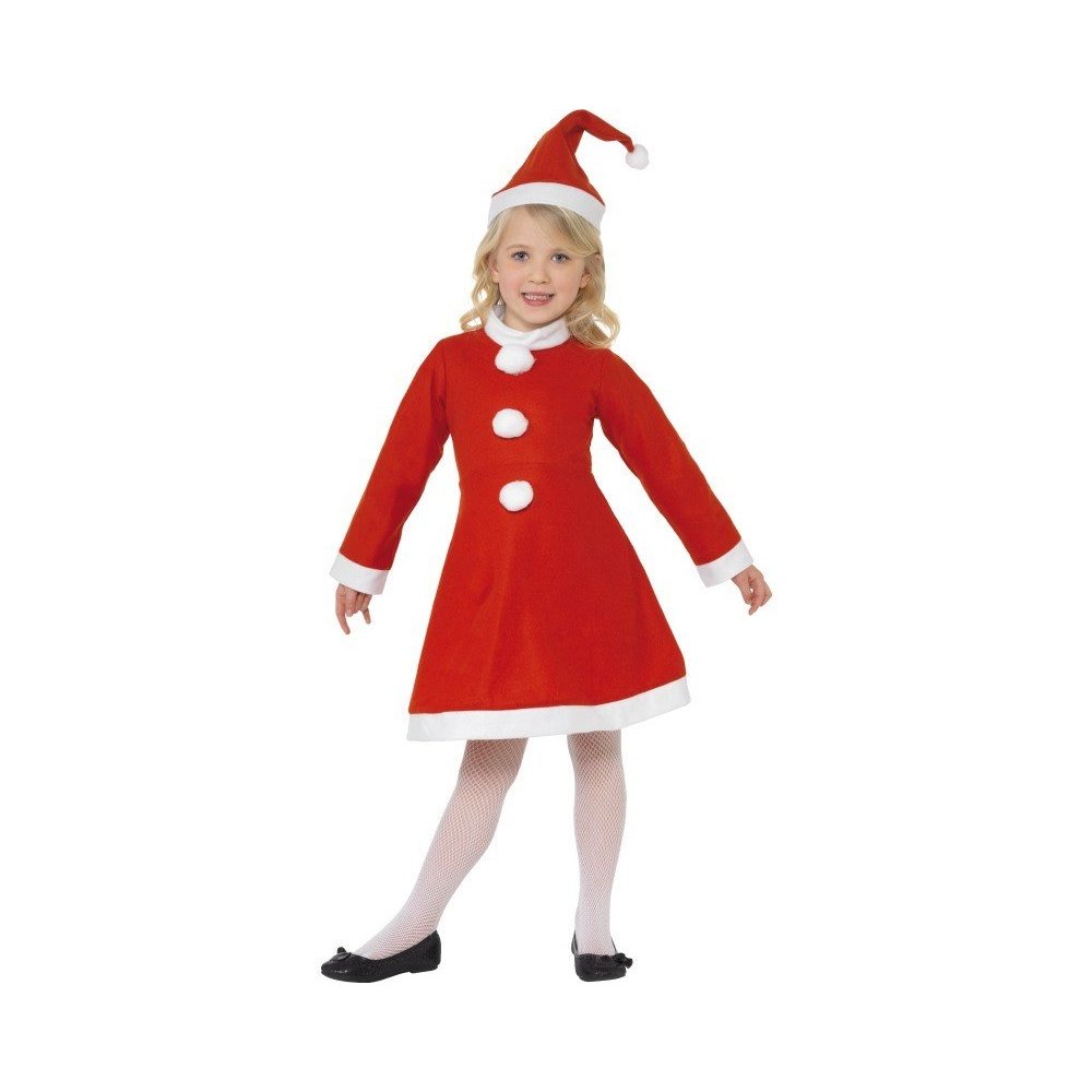 Value Santa Girl Costume 