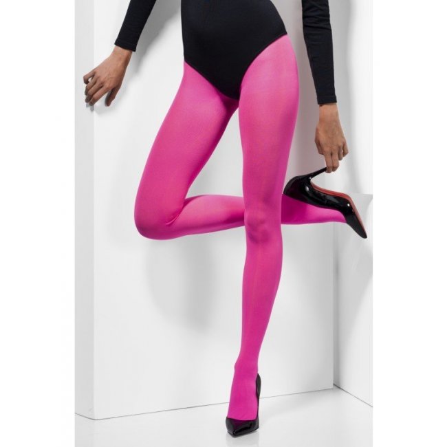 Opaque Tights Pink
