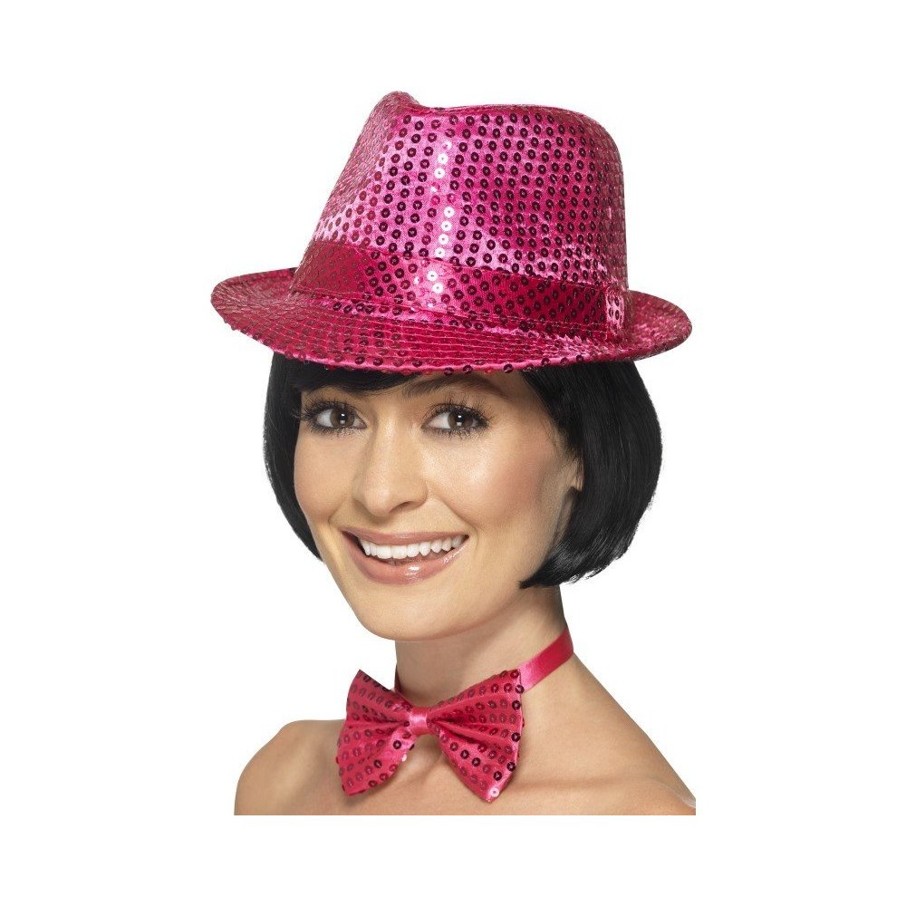 Sequin Trilby Hat