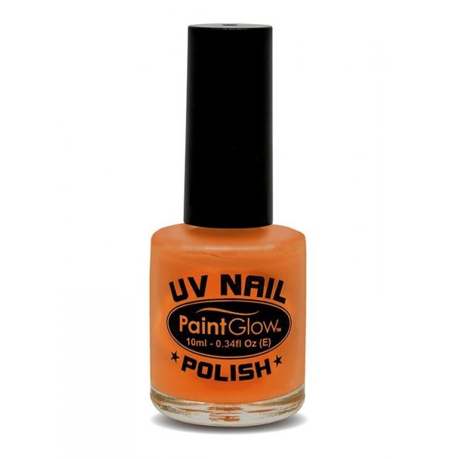 Orange UV Nail Polish