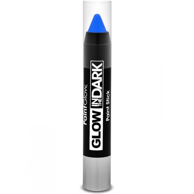 Blue Glow in the Dark Paint Stick