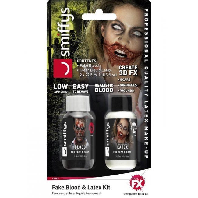 Fake Blood and Latex kit
