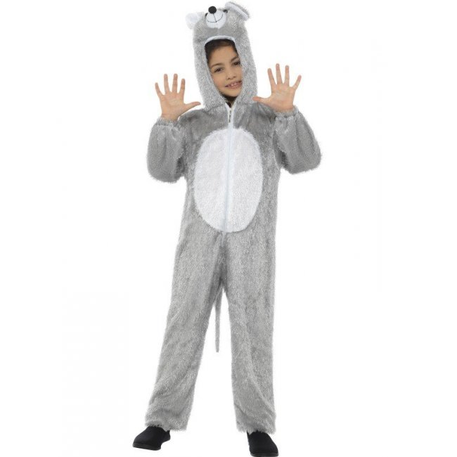 Grey Mouse Costume - small