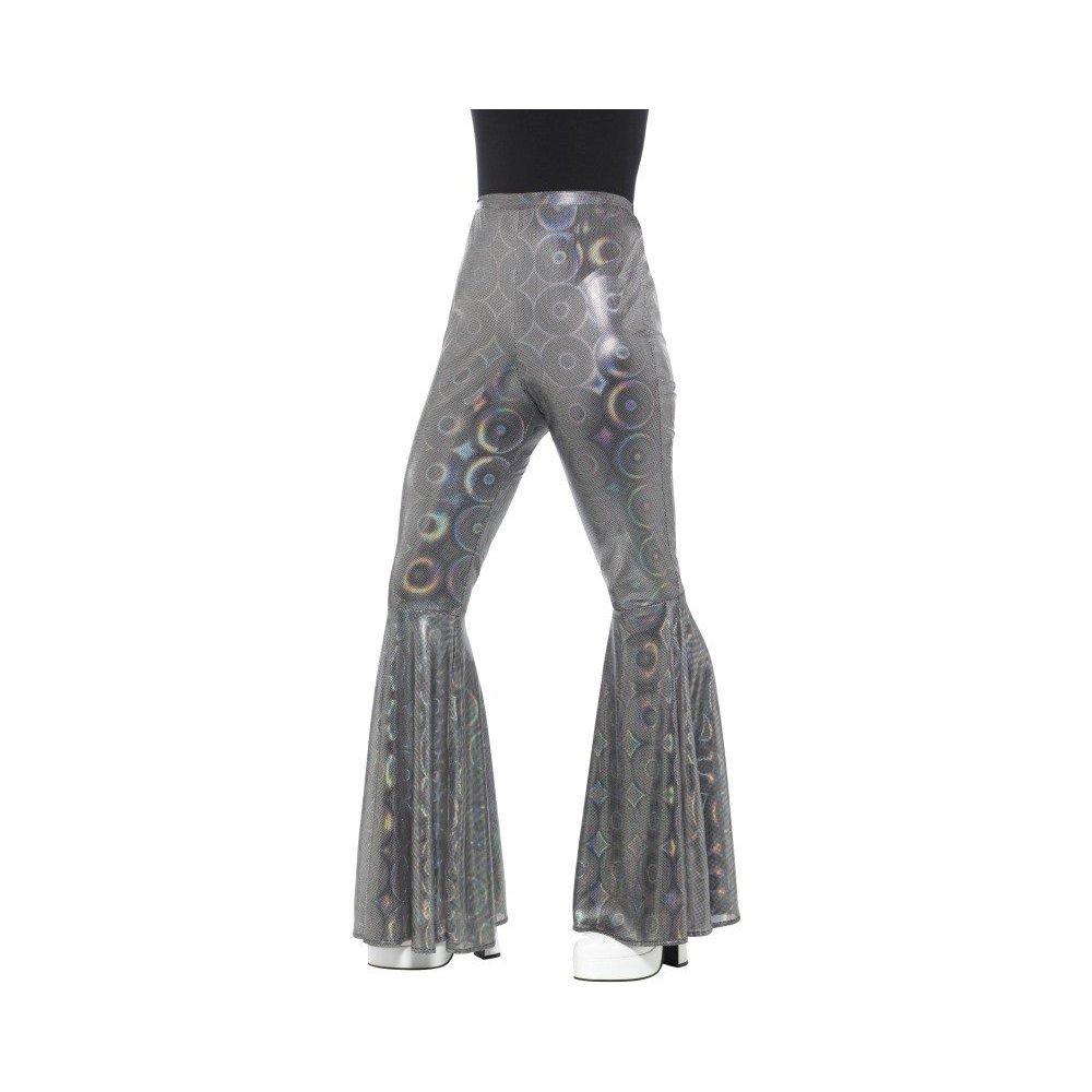 Silver Flared Trousers