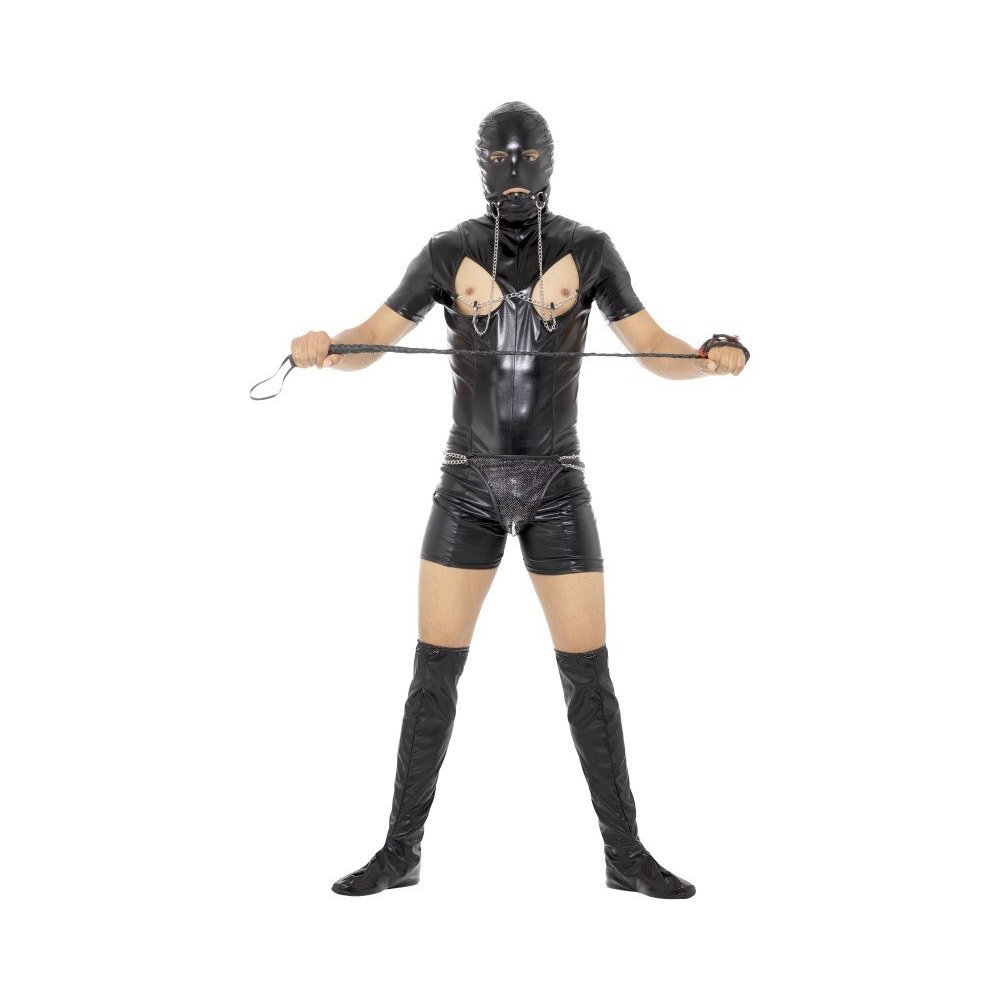 Black Bondage Gimp Costume