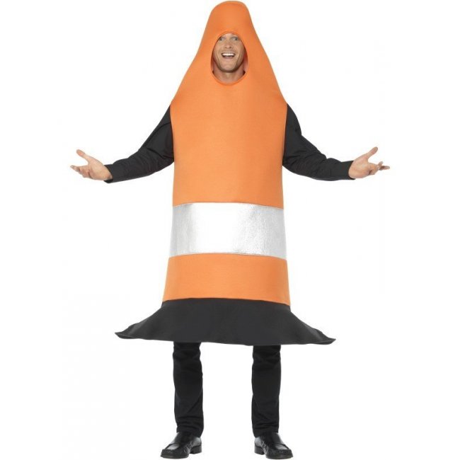 Orange Traffic Cone Costume