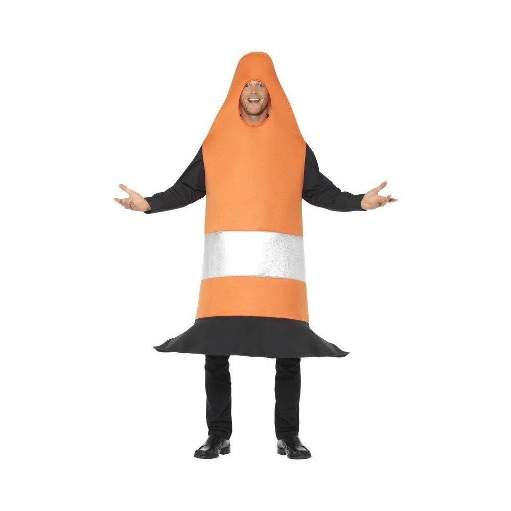 Orange Traffic Cone Costume
