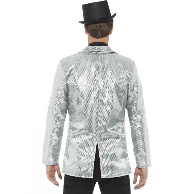 Silver Sequin Jacket