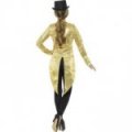 Gold Sequin Tailcoat Jacket