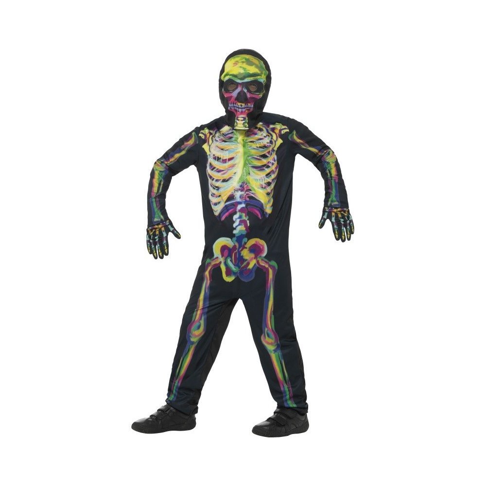 Glow In The Dark Skeleton Costume