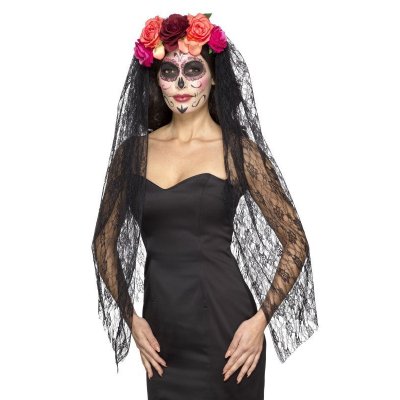 Deluxe Day of the Dead Headband