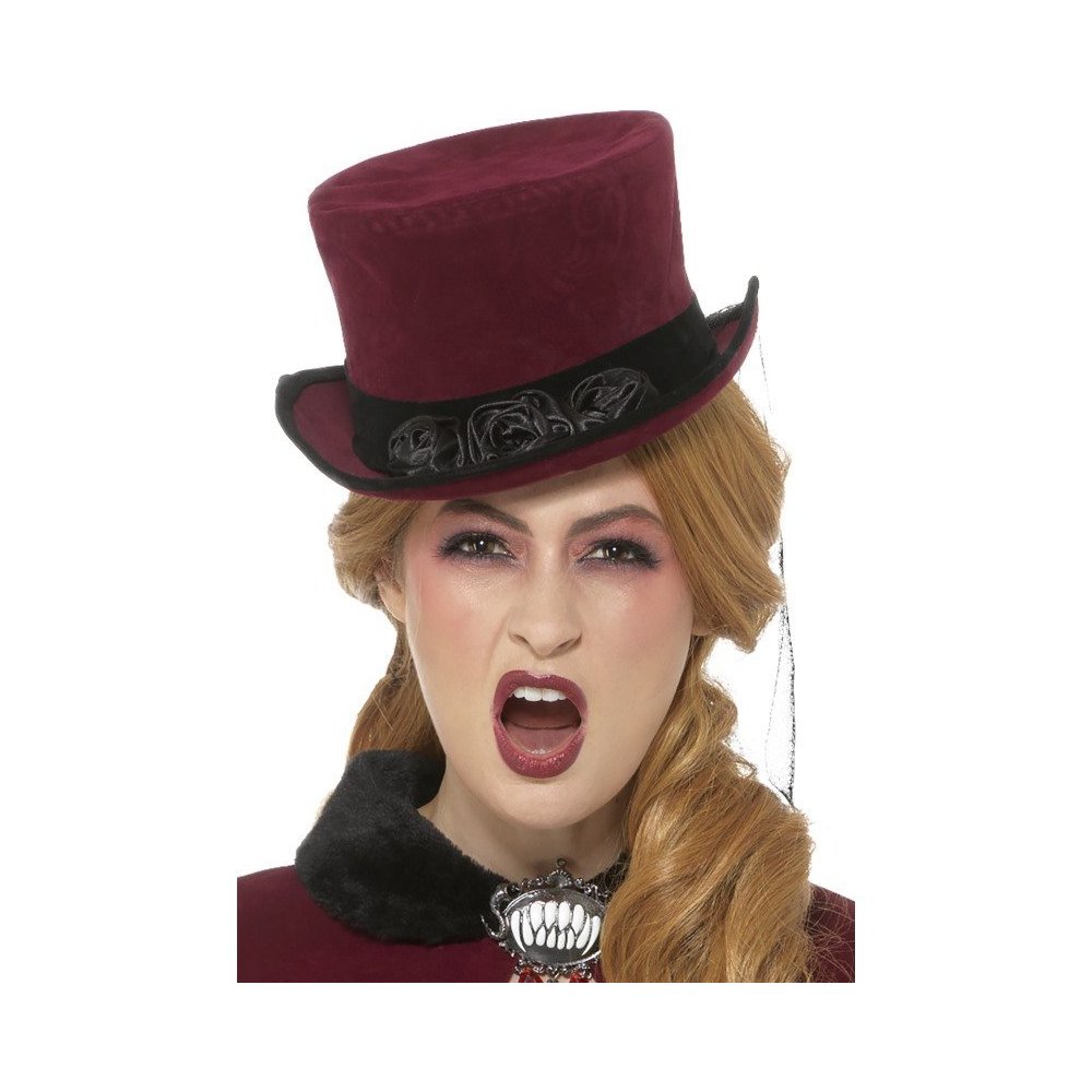 Deluxe Victorian Vampiress Hat
